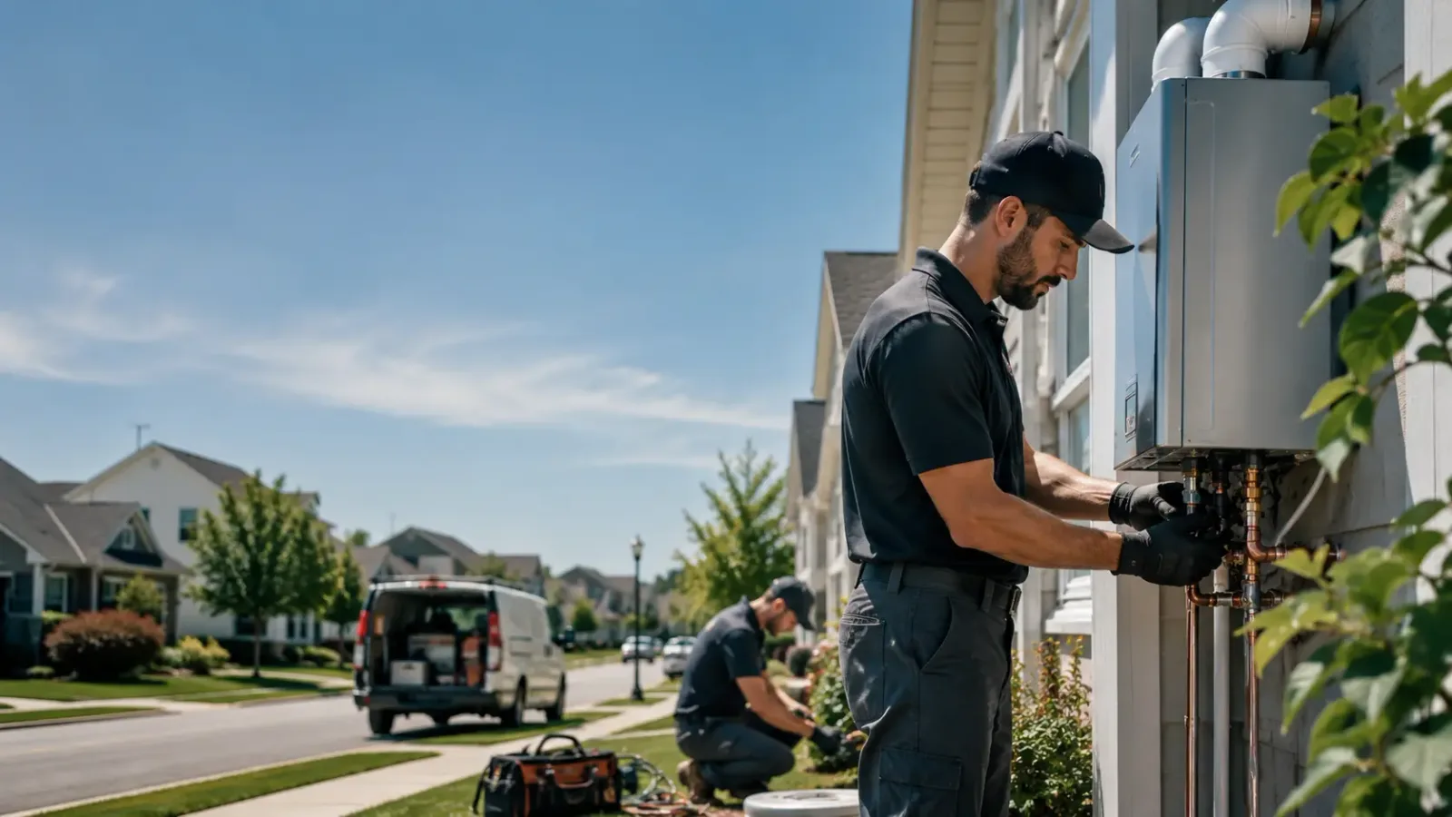 Tankless Water Heater Installation in Amity, AR